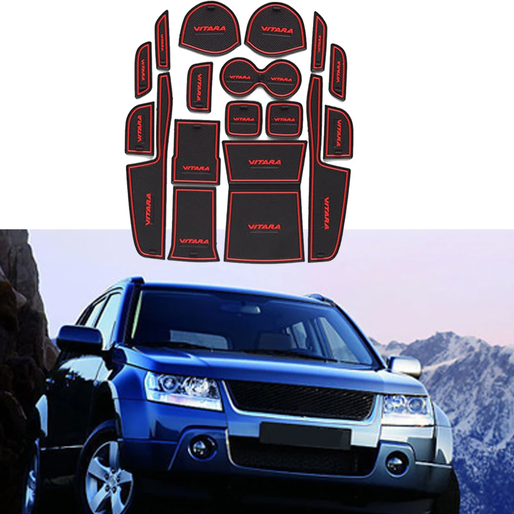 Коврик из латекса Противопылевой коврик для дверей Suzuki Vitara 2016 |