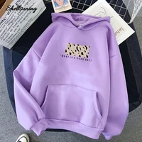 shellsuning leopard print oversized hoodies sweatshirt women new loose korean style streetwear winter pullovers outwear