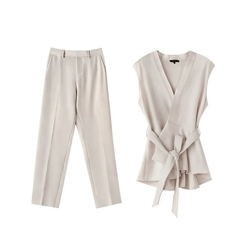 Комплект для женщин Новинка 2020 года сезон лето шикарный маленький костюм в