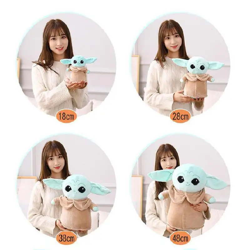 Плюшевый Мастер Йода из м/ф Звездные войны|Игровые фигурки и трансформеры| |