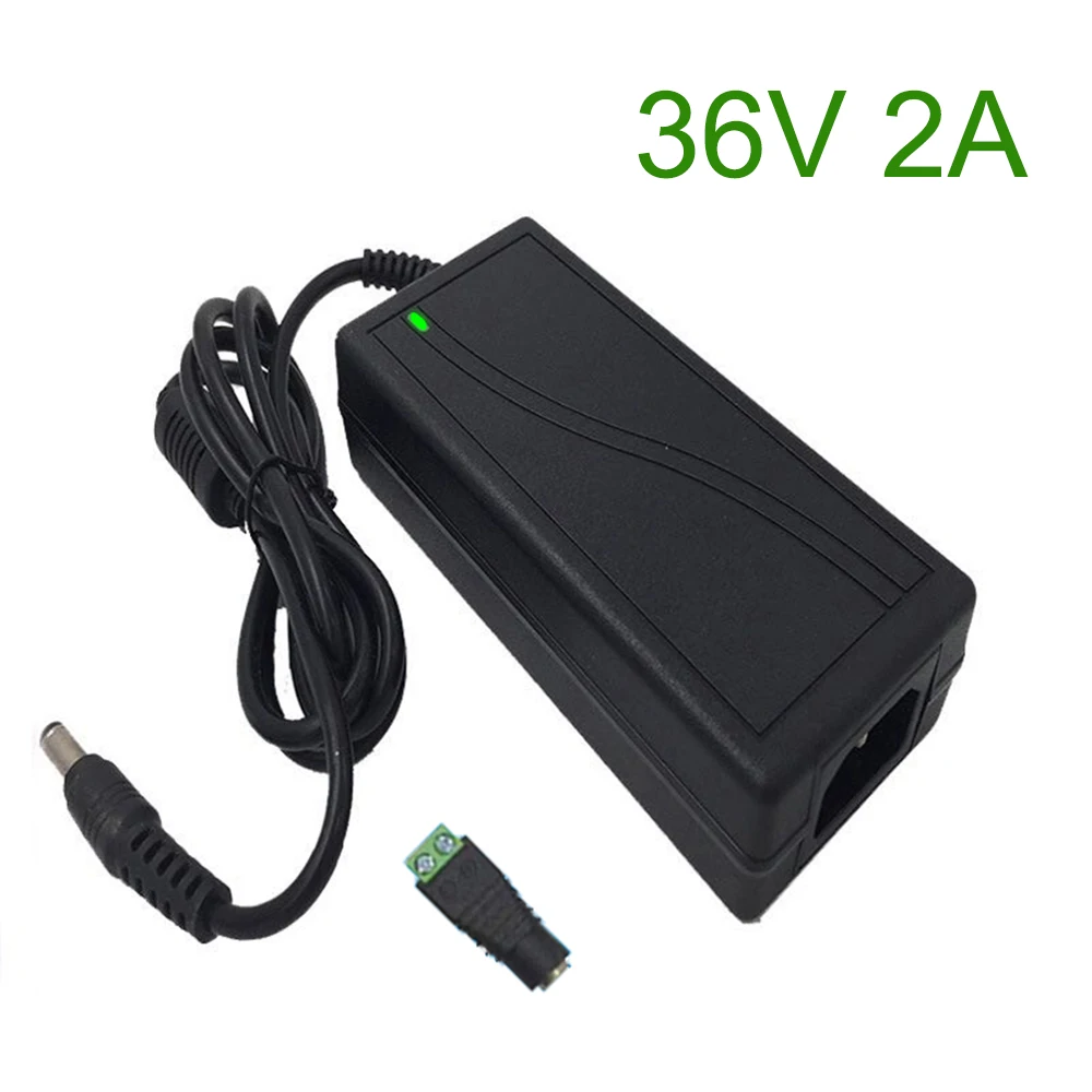 Импульсный источник питания 36V2A AC 100В 240В DC 36В 2A универсальный адаптер