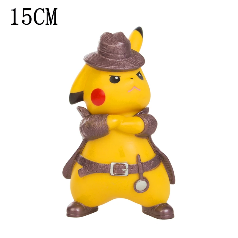 Карманный игрушечный монстр Покемон 15 см аниме фигурка детектива Пикачу Дэдпула