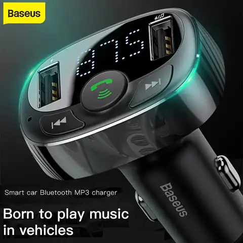 Автомобильное зарядное устройство Baseus Quick Charge 3,0 с двумя usb-портами 5V3A QC3.0, быстрое зарядное устройство USB для iPhone, Samsung, Xiaomi