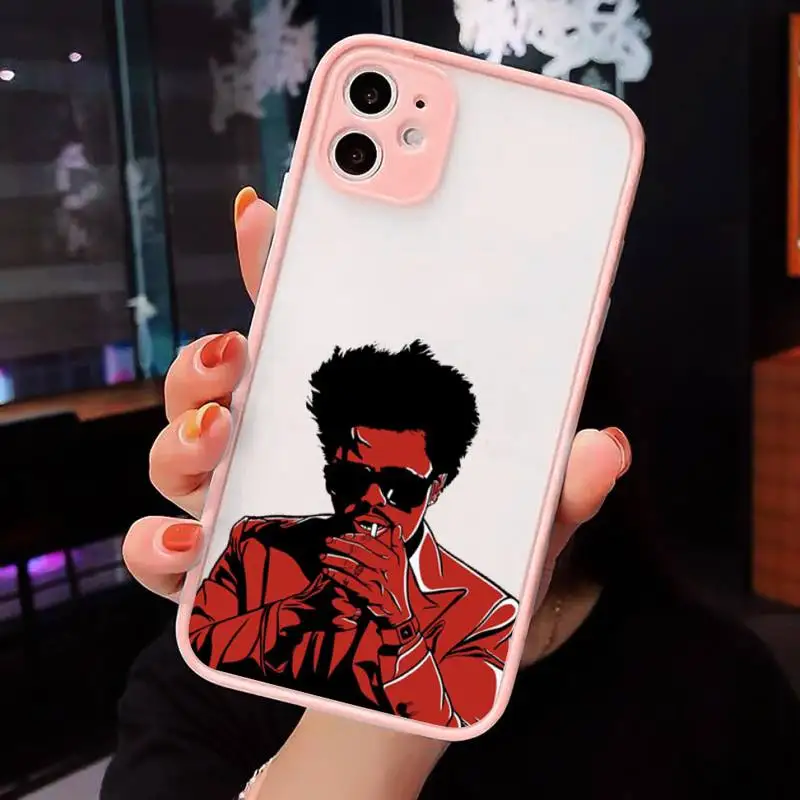 

Rapper The Weeknd XO Phone Cases matte transparent For iphone 7 8 11 12 plus mini x xs xr pro max cover