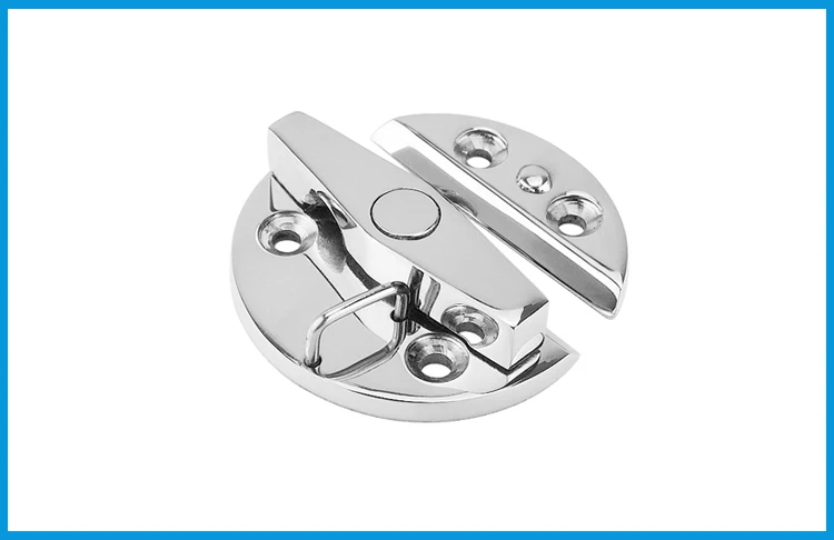 

Marine Grade Stainless Steel 316 Boat Door Cabinet Round Turn Button Twist Catch Latch Marine Hardware Accessories