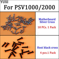 yuxi customs screw set replacement for ps vita 1000 for psv1000 psv2000 game console