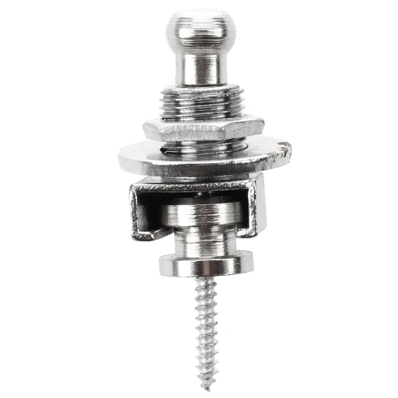 Серебряный тон ремень безопасности замок гитара запасные части новый | Спорт и