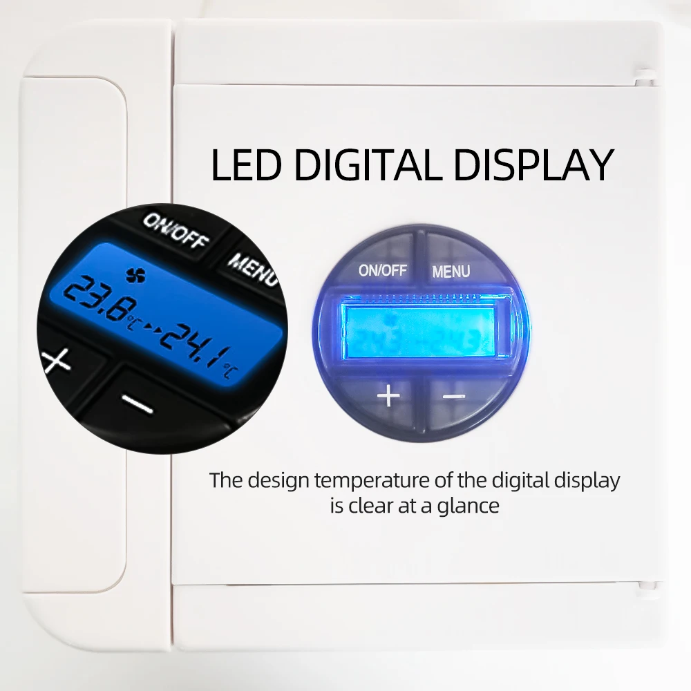 

Mini Air Conditioner Air Cooler Fan 7 Colors Light USB Portable Air Conditioner 3 Gear Personal Space Air Cooling Fan For Home