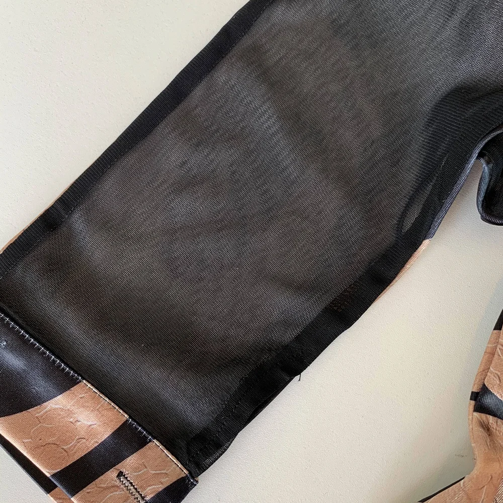 S 5XL повседневные золотого и черного цвета с принтом размера плюс для женщин