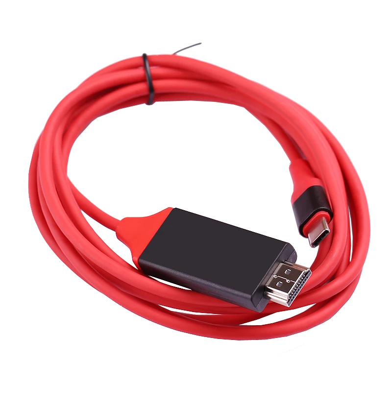 Адаптер USB Type C к HDMI 3 1 (USB C) видео кабель Шнур конвертер для Huawei P20 P30 Samsung S8 телефон