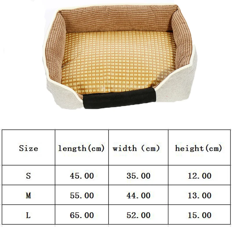 Съемный домик для кошки коврик домашнего питомца диван сна собаки летняя крутая