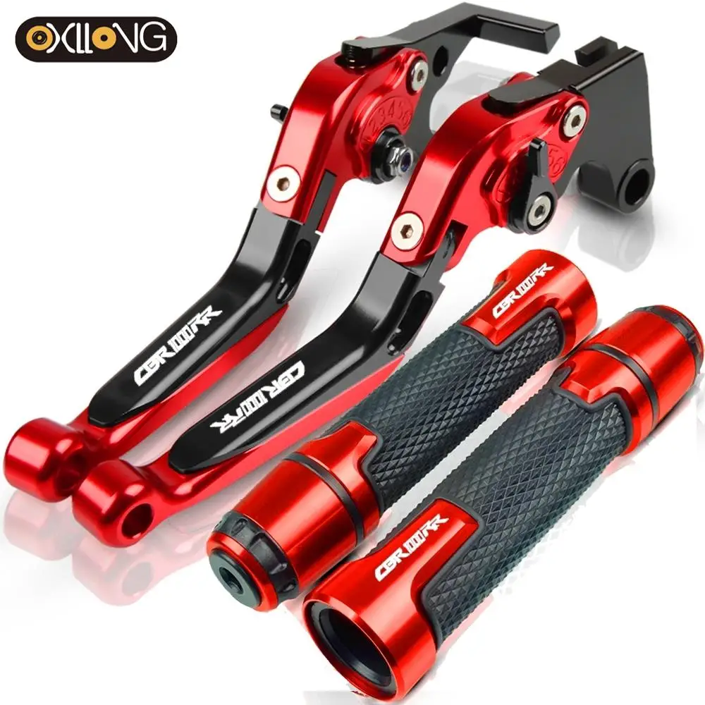 

For HONDA CBR1000RR 2008 2009 2010 2011 2012 2013 2014 2015 2016 Motorcycle Brake Clutch Levers and Handlebar Hand Grips ends