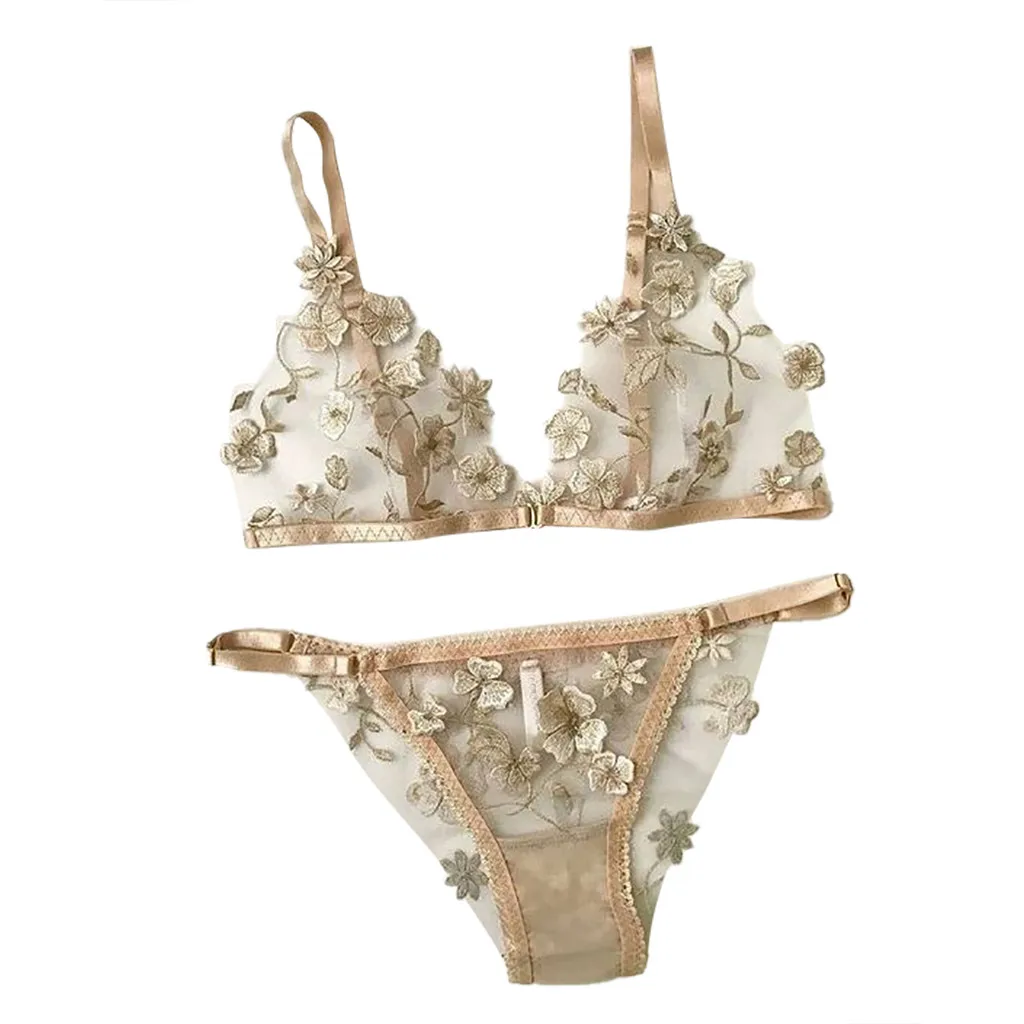 Комплект из 2 предметов комплекты нижнего белья Для женщин кружевное платье с