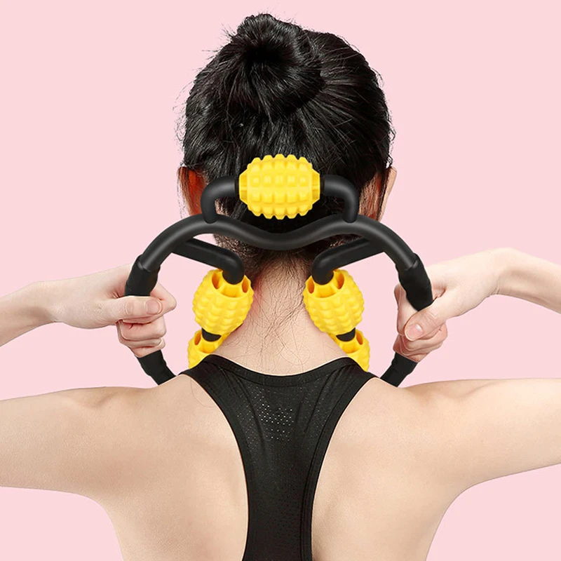 

U Shape Trigger Point Massage Roller for Arm Leg Neck Muscle Tissue for Fitness