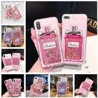 Симпатичный блестящий Жидкий чехол для Xiaomi Redmi 10X 9 9A 9C 8 8A 7 7A 6 Pro 6A 5 Plus 5A 4A 4X 4, задняя крышка с фламинго, единорогом, слоном