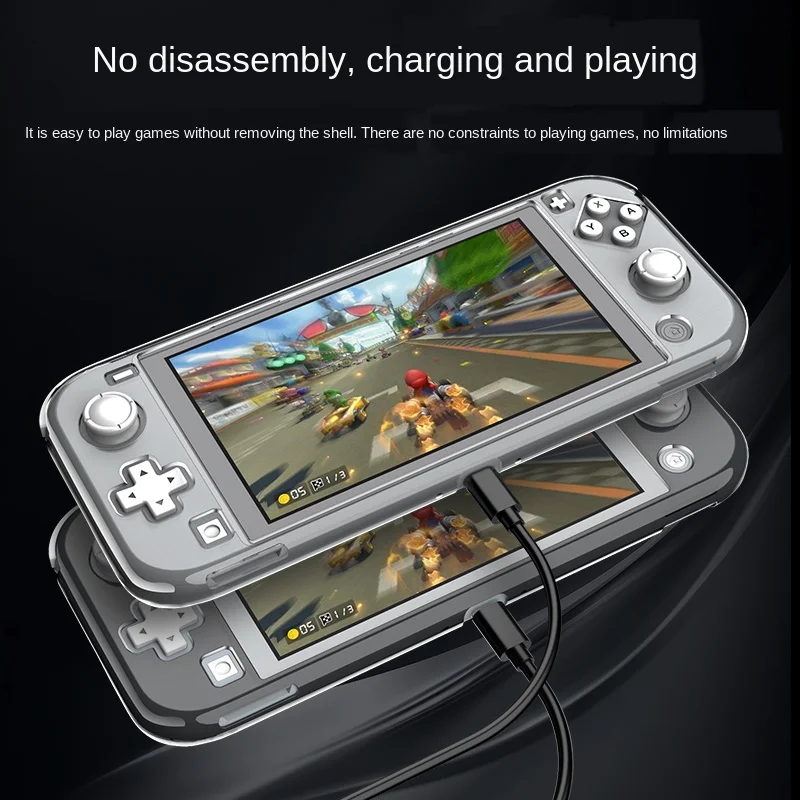 Прозрачный защитный чехол из ТПУ Для Switch Lite противоскользящий для аксессуары