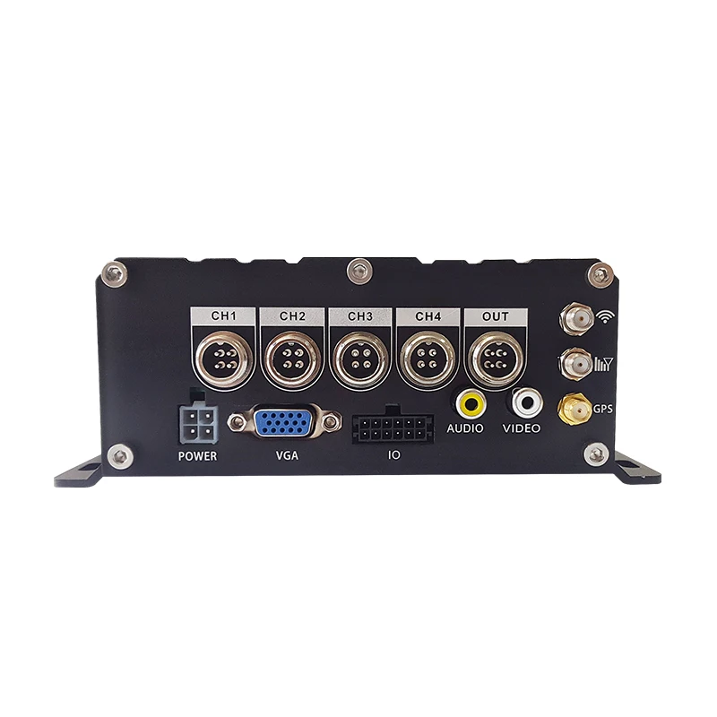 4-канальный Автомобильный видеорегистратор TEXOSA мобильный HDD 1080P регистратор GPS 4G