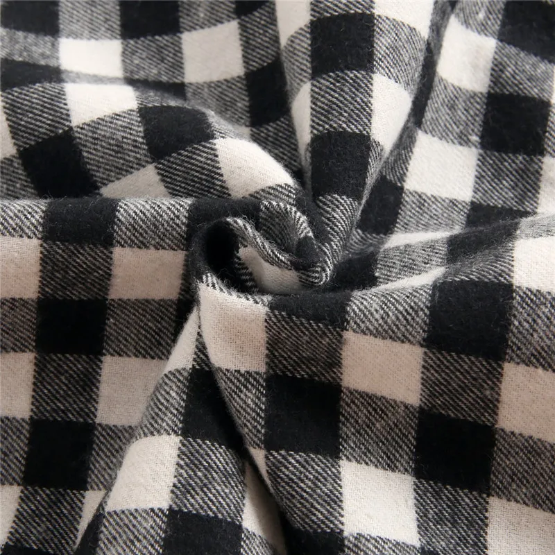 Комбинезон YALOODE для новорожденных девочек весенний клетчатый с длинным рукавом |