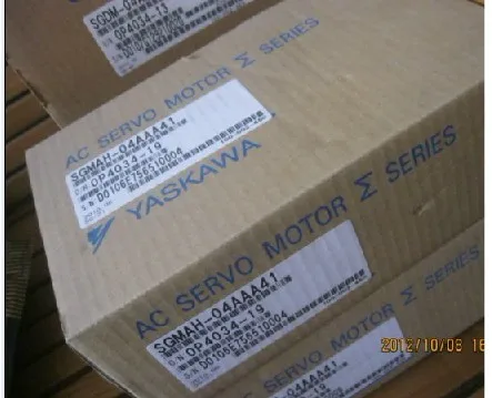 

Yaskawa servo sgmgh-20aca6c + sgdm-20ada brand new original warranty one year bargaining goods