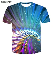 2020 new summer style mens t shirt colorful creative printing mens t shirt hip hop casual t shirt