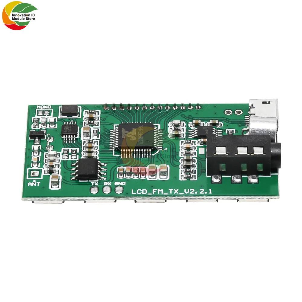 Цифровой стерео FM-радиоприемник устройство связи компьютерный аудиопередатчик