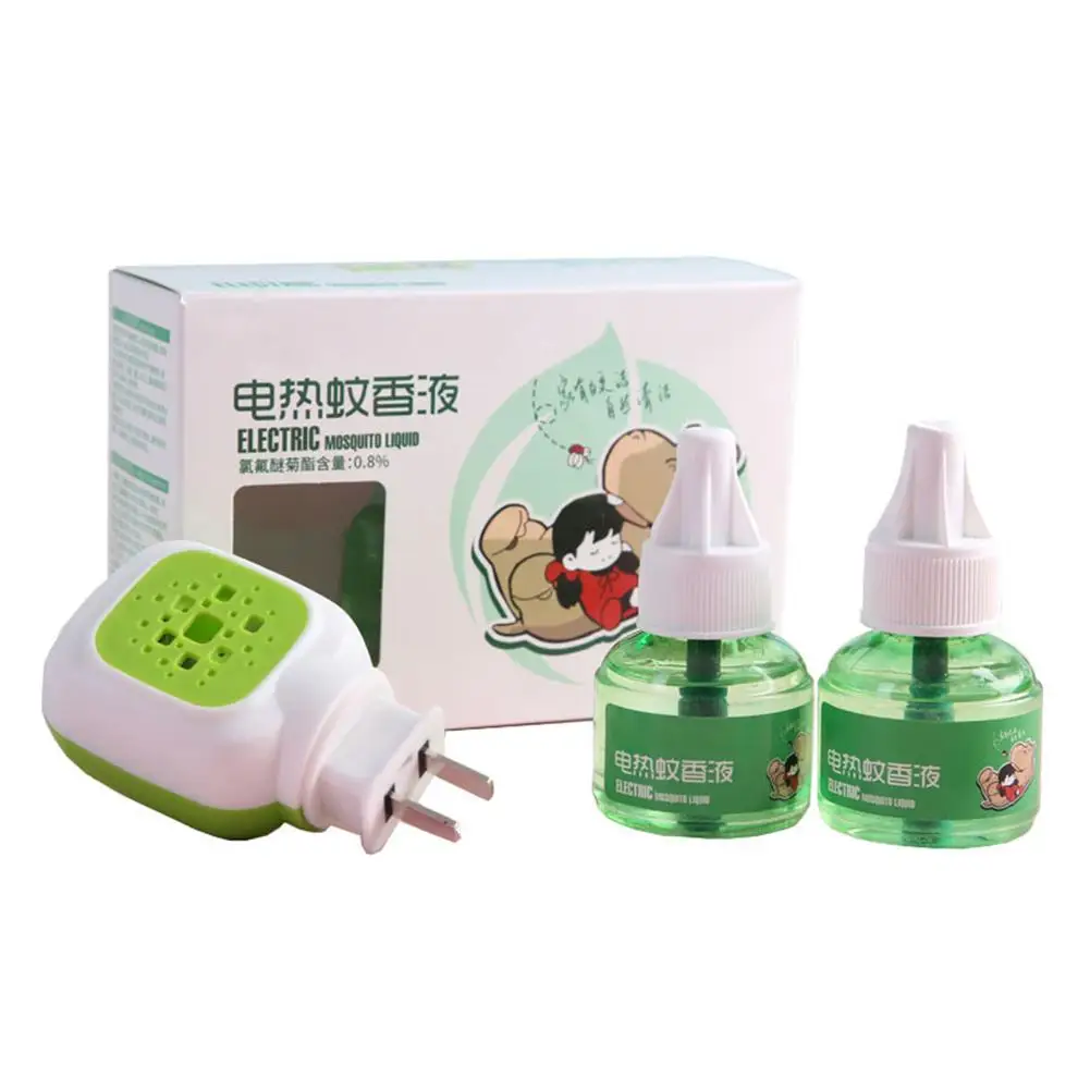 

Summer Plug-in Electric Mosquito Insect Repeller Heater with 2 Bottle Repellents