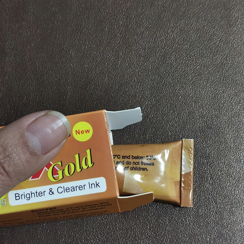 

40% gold gold Before Tattoo Care cream Gel permanent makeup operation Piercing eyebrow Lip body Skin 10G