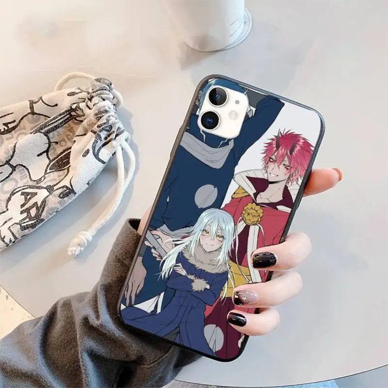 

Regarding Reincarnated to Slime Phone Case for iPhone 12 11 mini pro XS MAX 8 7 6 6S Plus X 5S SE 2020 XR