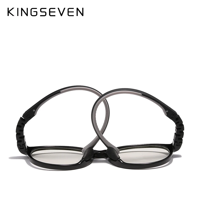 

KINGSEVEN Children S Size 43mm Anti-blue Square Blue Light Blocking Glasses Kids TR90 Flexible Computer Gaming Clear Eyewear