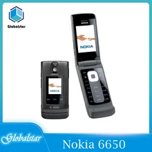 Nokia 6650 Refurbished Original 6650 Fold 2.2 inch GSM 2G/3G Symbian OS mobile phone with A-GPS  FM free shipping