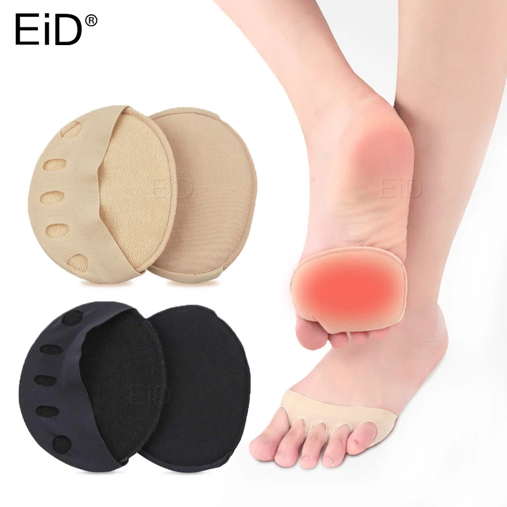 

EiD Five Toes Forefoot Pads for Women High Heels Half Insoles Calluses Corns Foot Pain Care Absorbs Shock Socks Toe Pad Inserts