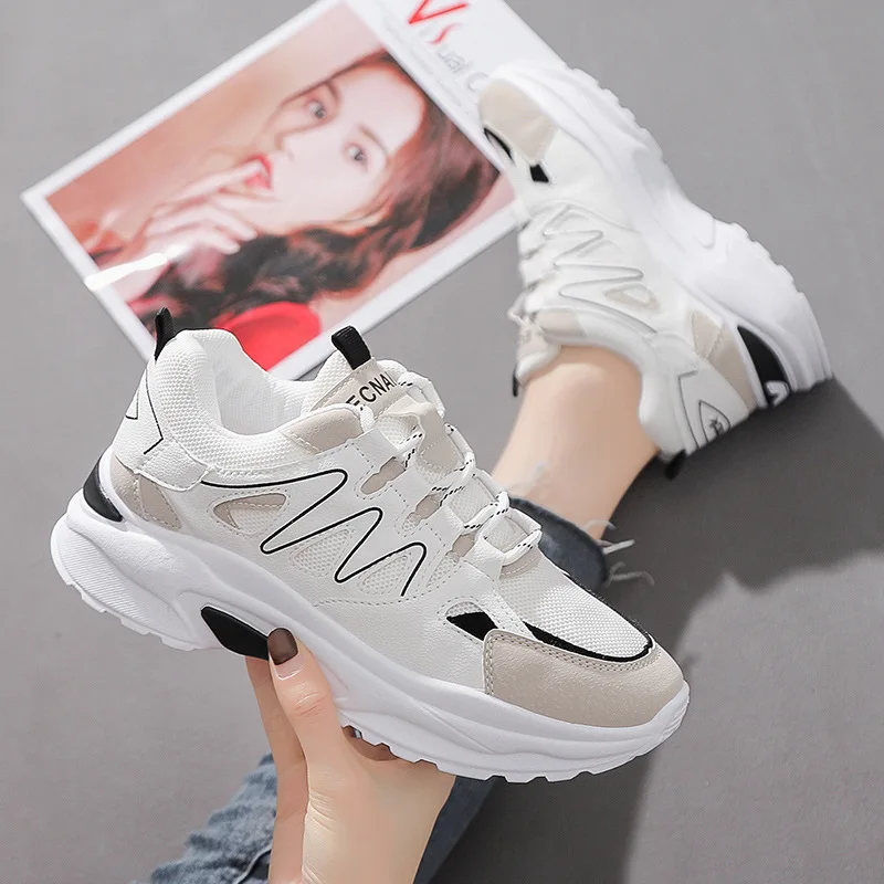 

Sports women's shoes new Korean style breathable Harajuku casual women's shoes