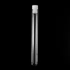 10 шт., пластиковые пробирки, лабораторный инструмент с винтовой крышкой, прозрачные 15*150 мм