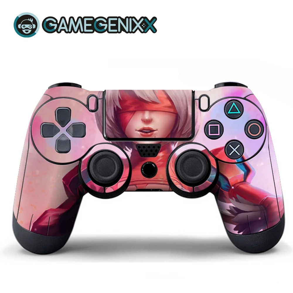 GAMEGENIXX виток винилопласта с наклейкой чехол для Playstation PS4 контроллер Daulshock 4 Nier A