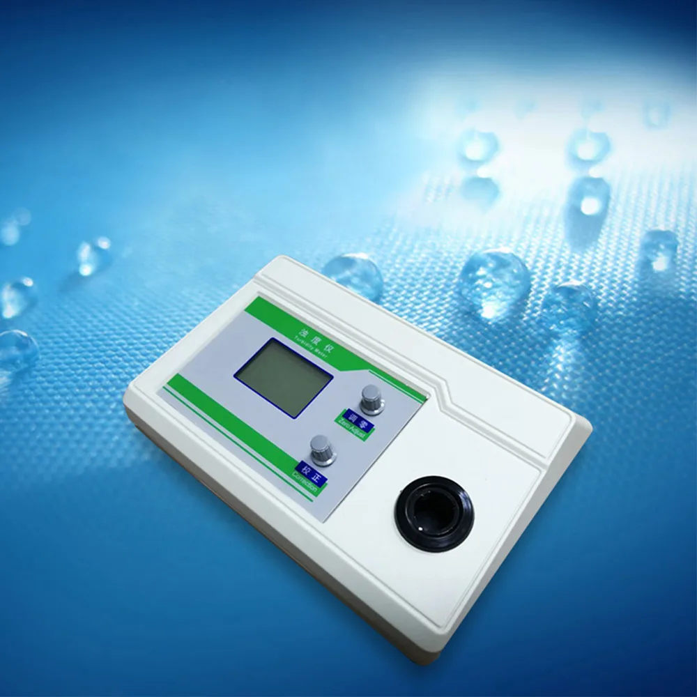 

Desktop Turbidity Meter High Precision Concentration Meter 0~20NTU Monitor Turbiditymeter 3 Testing Range Tester Analyzer