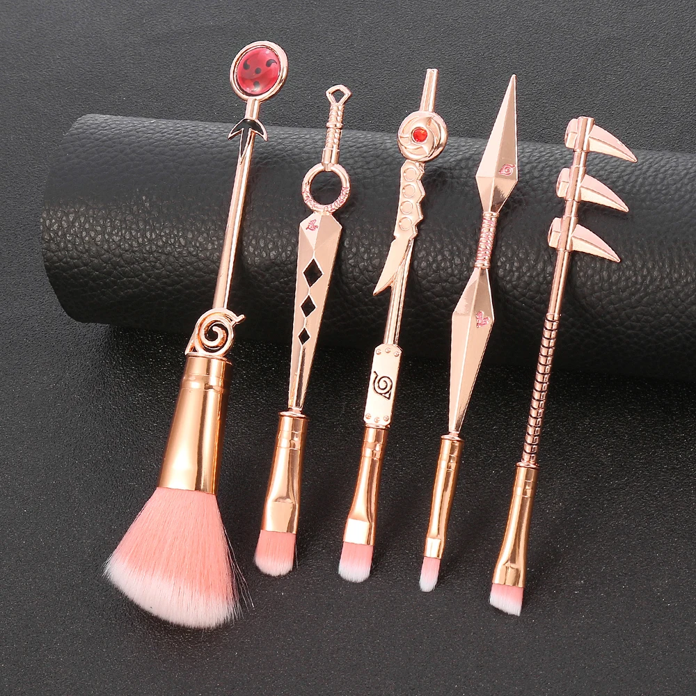 

Naruto Makeup Brush Anime Peripheral Cosplay Great Pain No Sasuke Symbal Foundation Brush Blending Eye Shadow Lip Cosmetic