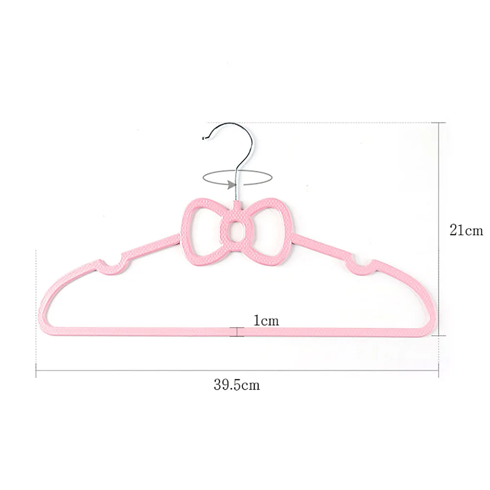 

10Pcs Bowknot Anti-skid Plastic Drying Clothes Trouser Towel Hanger Organizer