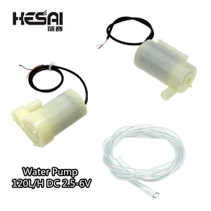 Погружной водяной насос, 5 в постоянного тока, USB, 2,5-6 в