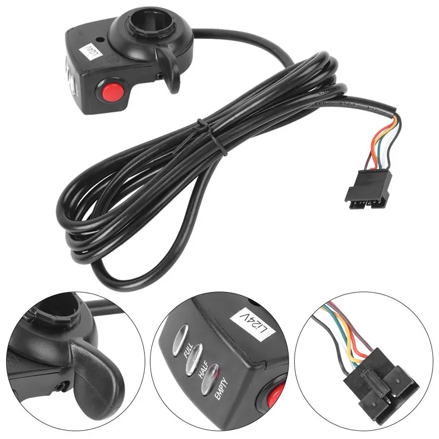 Электровелосипед 24 В литиевая батарея Электрический дисплей количество