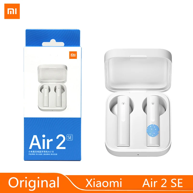 

100% оригинальные Xiaomi Air 2SE TWS Беспроводные Bluetooth 5,0 наушники Redmi Airdots 2 гарнитура Air2 SE наушники-вкладыши с сенсорным управлением