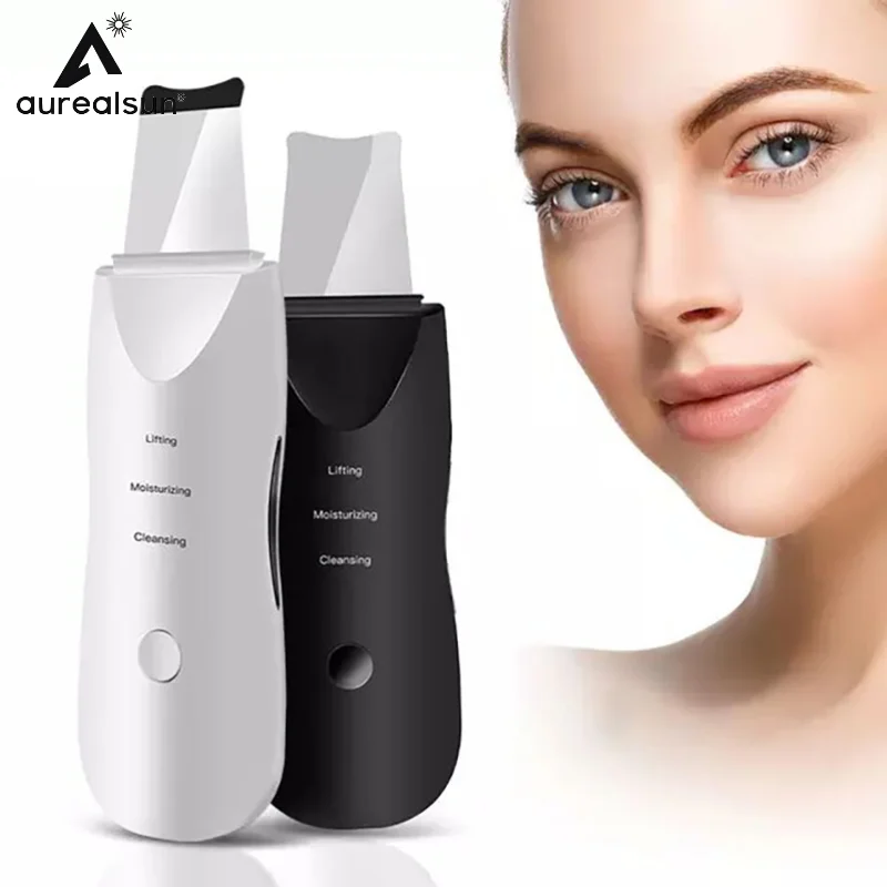 Массажер для лица ультразвуковой скребок кожи средство удаления черных точек