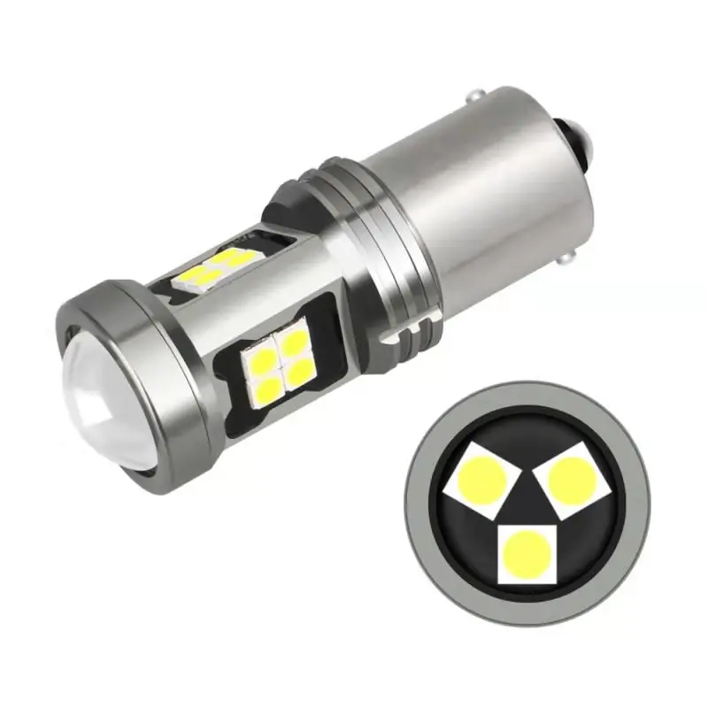 2 шт. T20 W21W 7440 светодиодный 3030 15SMD W21/5 Вт 7443 1156 P21W BA15S PY21W BAU15S 1157 BAY15D 3156 3157/оборудование
