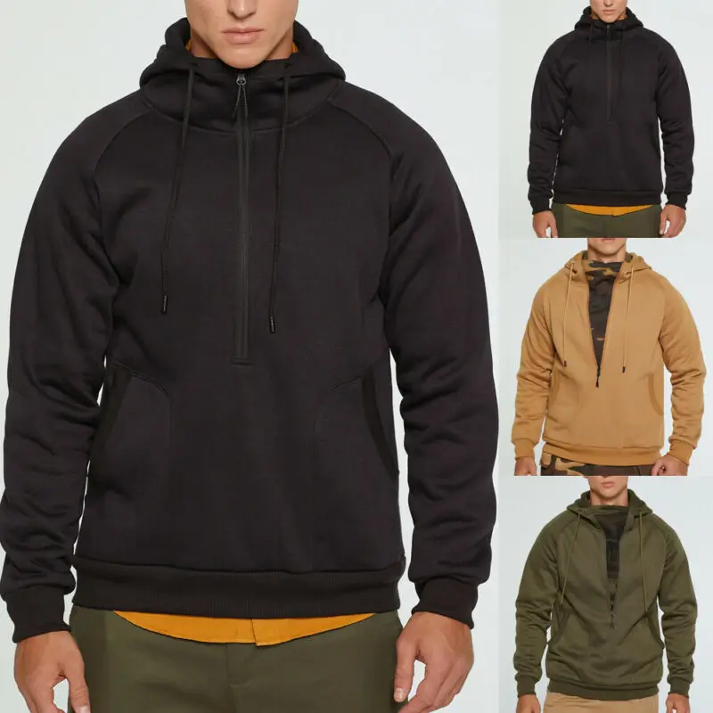 Мужские бархатные толстовки на молнии фланелевые свитшоты толстая флисовая