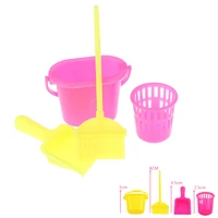 4pcslot new home furniture furnishing cleaner cleaning for doll house set gift