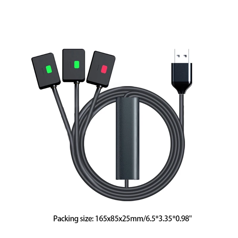 

3-in-1 Drone Battery Fast Charge Cable Qucik Charging Cord with LED Lights Compatible with Mavic Mini 2/Mavic Mini SE