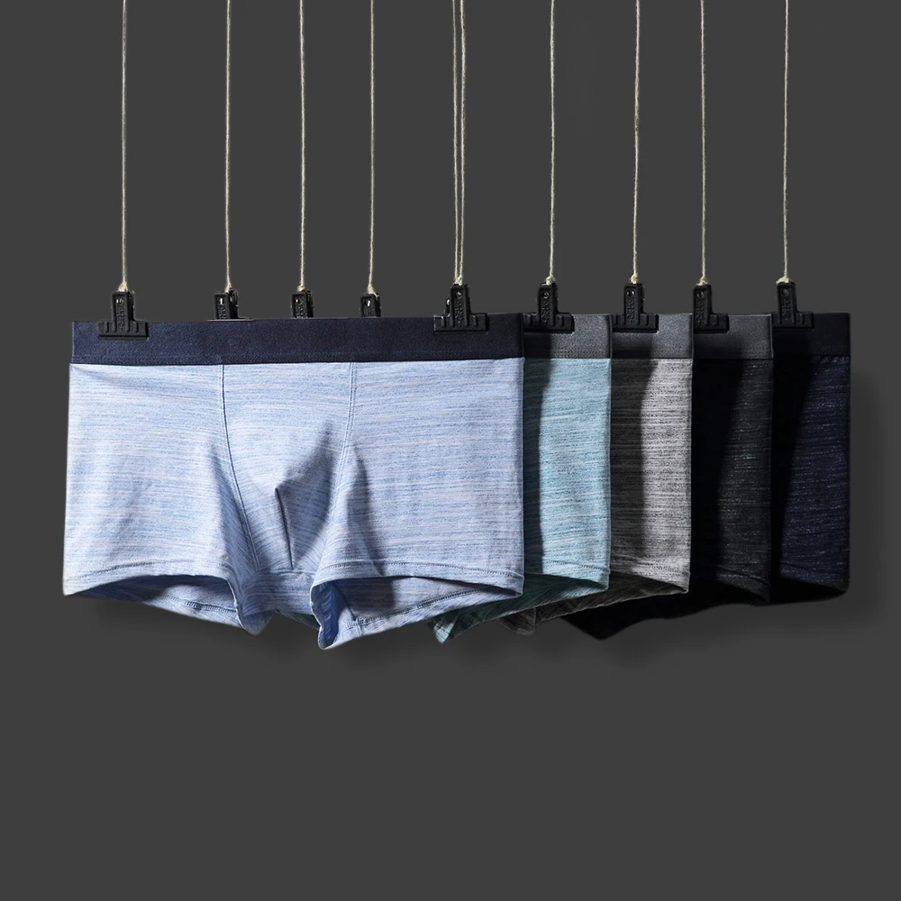 Мужское нижнее белье мужские трусы-боксеры с цветочным рисунком сексуальные