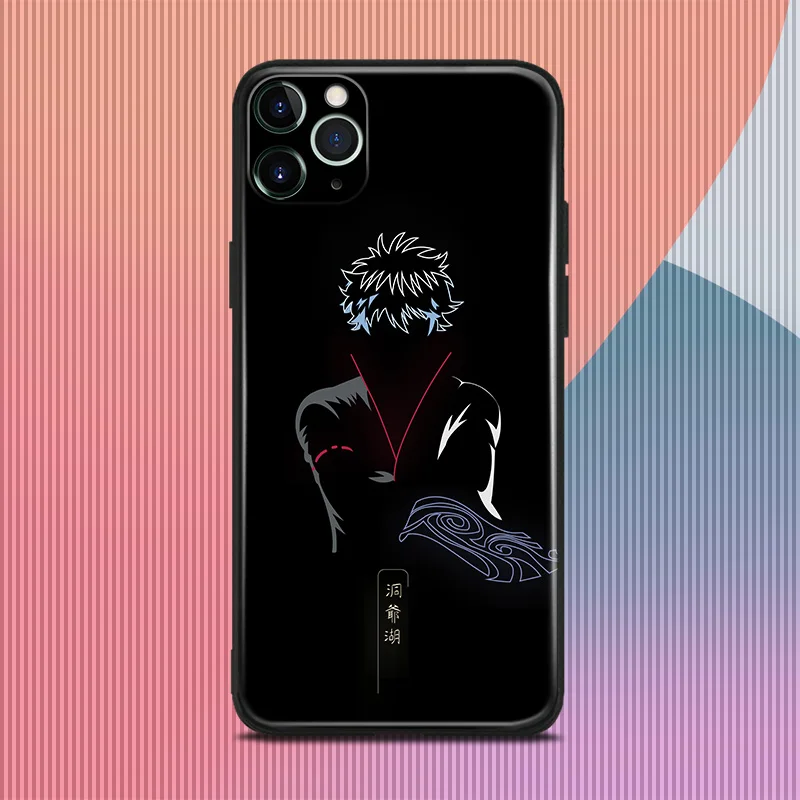 gintama gintoki anime for iphone se 6 6s 7 8 plus x xr xs 11 pro max soft silicone phone case cover shell free global shipping