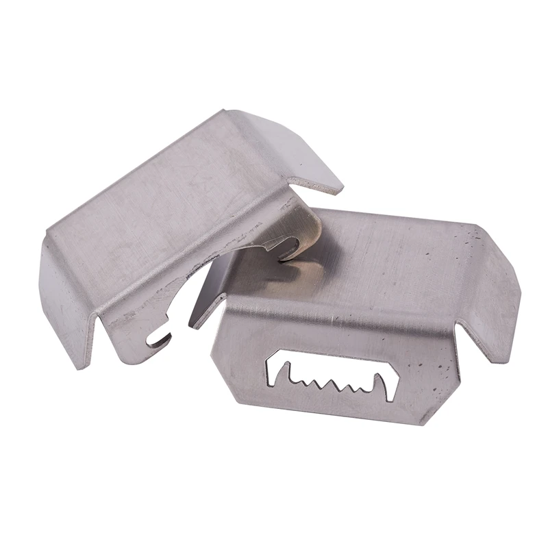 Нержавеющая сталь осевая защита Броня Защитная ось крыло пластина для 1/10 осевой