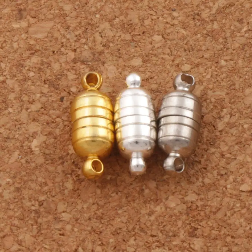 Powerful Magnetic Magnet Necklace Clasps 18*6mm 3Colors for Necklace Jewelry DIY 10sets/lot L1762