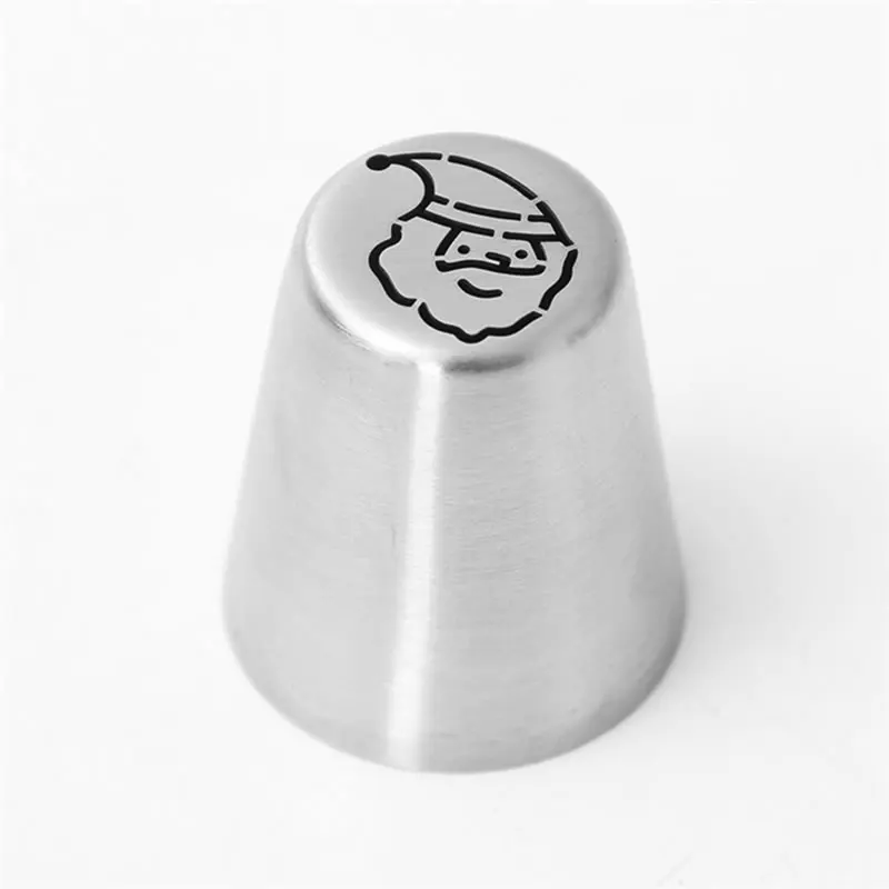 OBRKING Кондитерские насадки для глазировки из нержавеющей стали Рождественская